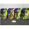 Image 1 : (4) Star Wars (Power Of The Force) Figures