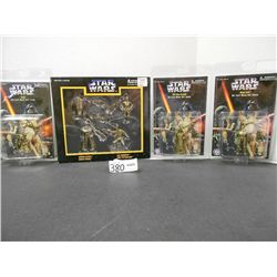 (7) Star Wars Die Cast Metal Keychains