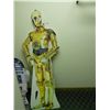 Image 2 : (2) Star Wars Full Size Cardboard Cut-Outs of C3PO and R2-D2