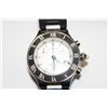Image 2 : ONE CARTIER STAINLESS STEEL LADIES OR GENTS CHRONOGRAPH 21 WRIST WACTH. THE WATCH HAS A QUARTZ