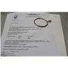 Image 4 : 14 KT. YELLOW GOLD DIAMOND SET BANGLE STYLE BRACELET.  SET WITH 20 ROUND BRILLIANT
