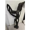 Image 3 : MAKONDE (TANZANIA) CARVED EBONY 32" HIGH