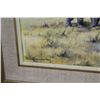 Image 3 : YVAN DUSHMANITCH, "ELEPHANTS AT MT. KILLAMANJARO" OIL ON CANVAS, SIGNED LOWER LEFT 36" W X 24" H