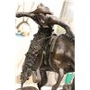 Image 2 : FREDRIC REMINGTON "WOOLYCHAPS" BRONZE SCULPTURE