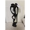 Image 2 : MAKONDE (TANZANIA) CARVED EBONY 23" HIGH