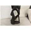 Image 2 : MAKONDE (TANZANIA) CARVED EBONY 26" HIGH