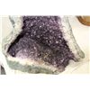 Image 2 : AMETHYST GEODE 48" HIGH 28" WIDE AT THE BASE. WEIGHS APPROX. 500LBS AND HAS A CRACK ON THE BACK