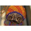 Image 2 : LOT OF 3 BUSHMEN TORTOISE SHELLS, ONE BEADED WITH MEDICINE