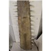 Image 3 : ANTIQUE LARGE TOOTH SAWFISH "SAW" CALLED A ROSTRUM 53" LONG. CRITICALLY ENDAGERED INDO-PACIFIC