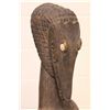 Image 2 : PAPAU NEW GUINEA CROCODILE MAN CARVING 25" HIGH FEATURING SHELL EYES- SEPTIK RIVER ANCESTOR FIGURE