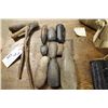 Image 3 : PAPAU NEW GUINEA STONES AND 2 STONE TOOL HOLDERS