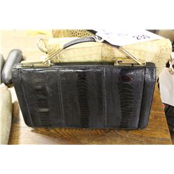 OSTRICH SKIN HAND BAG