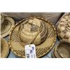 Image 2 : COLLECTION OF WOVEN BASKETS