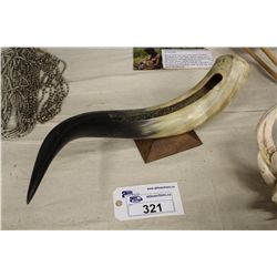 MOUNTED HORN 22" LONG