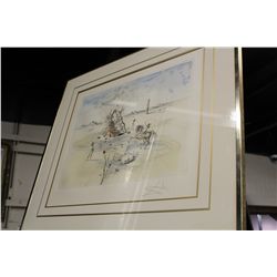 SALVADOR DALI,  COSMIC HORSEMAN  LIMITED EDITION LITHOGRAPH, SIGNED LOWER RIGHT