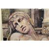 Image 2 : PAUL YGARTUA, "UNTITLED- FEMALE STATUE" MIXED MEDIA, SIGNED LOWER RIGHT 28" W X 20" H