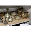 Image 3 : SHELF LOT OF BRASS FIXTURES