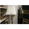 Image 3 : LOT OF 3 BRASS LAMPS WITH SHADES