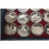 Image 3 : EAST AFRICAN WILD LIFE SOCIETY COLLECTABLE COIN SET FEATURING 19 DIFFERENT 2 OZ. BRONZE MEDALS