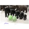 Image 2 : LOT OF 7 ELEPHANT CARVINGS