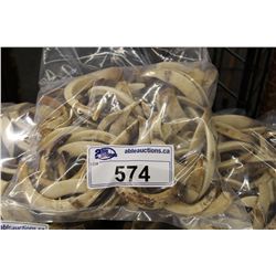 BAG OF 50+ PIG TUSKS