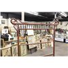 Image 3 : ANTIQUE WOODEN HANGING RACK WITH SPINDLES