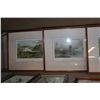 Image 2 : SHELF LOT OF ASSORTED FRAMED PRINTS