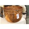 Image 1 : LARGE COPPER POT- 24" ACCROSS 17" HIGH