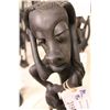 Image 2 : MAKONDE (TANZANIA) CARVED EBONY 23" HIGH