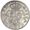 Image 2 : 8 reales. 1814. Cádiz. CJ. VI-954. Rayita en el rev. MBC+. Escasa.