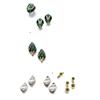 Image 1 : A SET OF GOLD, DIAMOND, ONYX AND HARDSTONE JEWELRY...