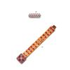 Image 1 : AN ANTIQUE GOLD, RUBY AND DIAMOND BRACELET...