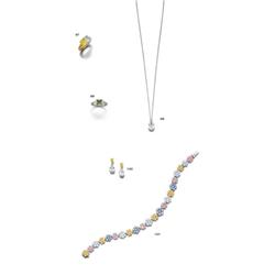 A DIAMOND PENDANT NECKLACE...