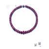 Image 1 : A PINK TOURMALINE BEAD NECKLACE...