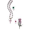 Image 1 : A SOUTH SEA CULTURED PEARL AND PINK TOURMALINE PENDANT NECKLACE...