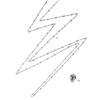 Image 1 : AN ANTIQUE DIAMOND LONG CHAIN...