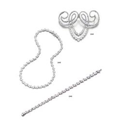 A BELLE EPOQUE DIAMOND BROOCH...