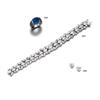 Image 1 : A DIAMOND BRACELET...