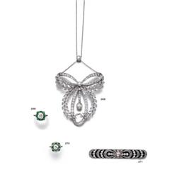 A BELLE EPOQUE DIAMOND AND NATURAL PEARL BAR BROOCH...