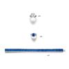 Image 1 : A SAPPHIRE LINE BRACELET...