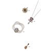 Image 1 : AN ART NOUVEAU ENAMEL, DIAMOND, PEARL AND PINK TOURMALINE PENDANT...