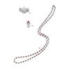 Image 1 : A COLORED DIAMOND CHAIN...