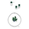 Image 1 : AN EMERALD AND DIAMOND RING...