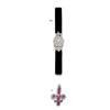 Image 1 : A BELLE EPOQUE SEED PEARL AND VELVET CHOKER