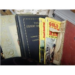 LOT OF VINTAGE BOOKS ETC