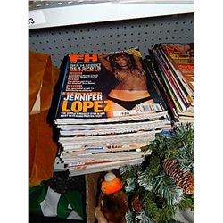 STACK OF MAGAZINES XXX