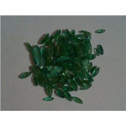 Natural African Emerald 9.10 Ct Marquise Cut Stone