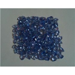 Natural African Tanzanite Loose 15.80 Ctw Trillion Cut Stones