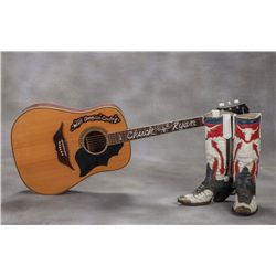 Cowboy Chuck Ryan Guitar and Personal Items