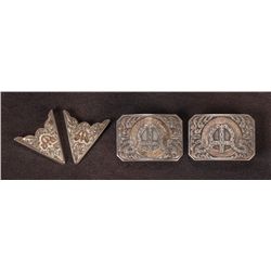 Kansas City Riding Club Buckles and Collar Tips